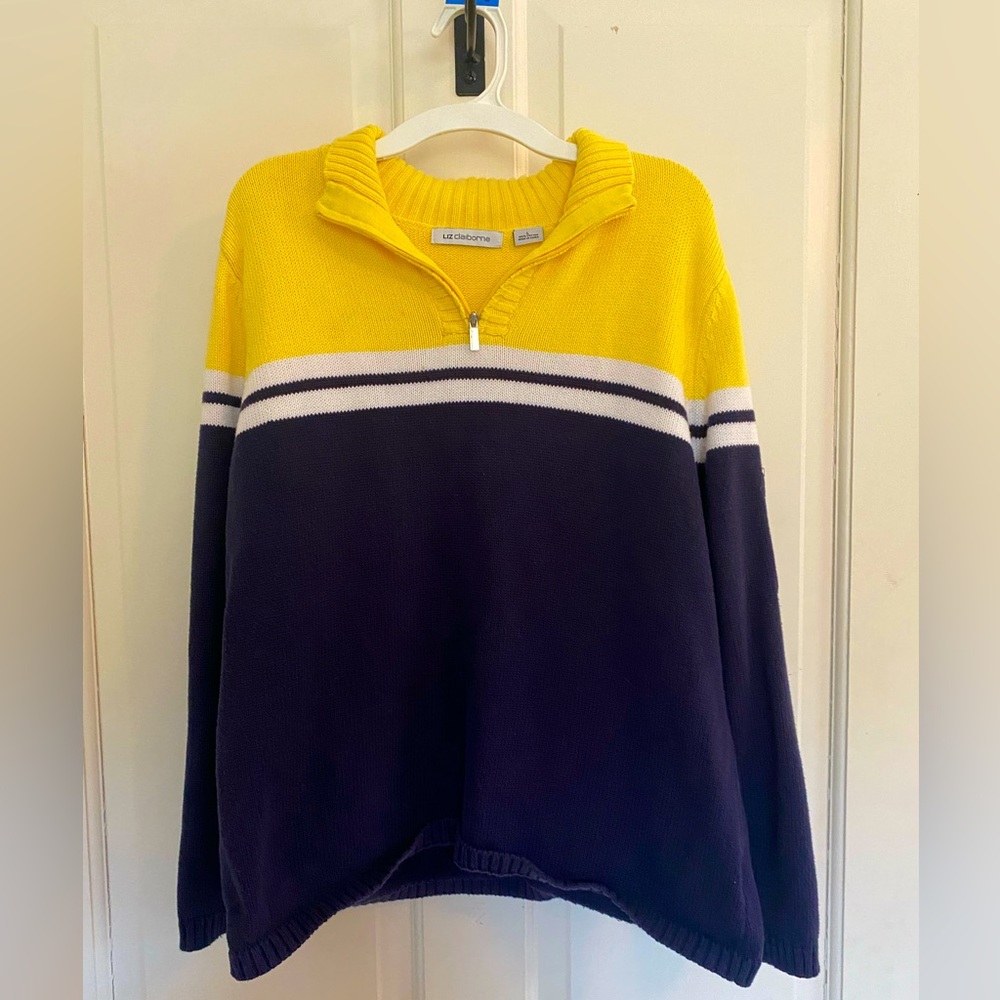 Youth Liz Claiborne quarter zip